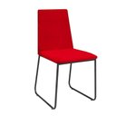 Ver imagem 3 de Kit 10 Cadeiras de Jantar Cozinha Industrial Lexa Veludo Élpis Móveis Vermelho Preta