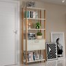 Estante para Livros 185cm X 73cm Contemporâneo - 1