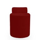 Ver imagem 5 de Puff Banqueta Alto Confortável Reforçado Minimalista Roma Suede
