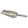 10x Pá Aço Inox Escovado Concha Pegador Dosadora Gelo Cereais Grãos - 4