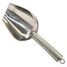 10x Pá Aço Inox Escovado Concha Pegador Dosadora Gelo Cereais Grãos - 2