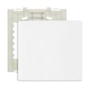Ver imagem 1 de Conjunto 4x4" linha Clean Branco MarGirius 4 Interruptores Simples Separados