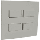 Ver imagem 2 de Conjunto 4x4" linha Clean Branco MarGirius 4 Interruptores Simples Separados