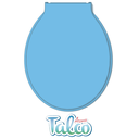 Ver imagem 2 de Assento Tampa para Vaso Sanitário Oval Infantil Especial Dudubaby Perfumado Talco Azul Durín