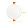 Painel Plafon Led Borda Infinita Black + Decker Redondo 24W Branco Frio - 5