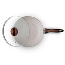 Ver imagem 2 de Panela Wok Ceramic Life c/Tp 3,4L Smart Plus Brinox