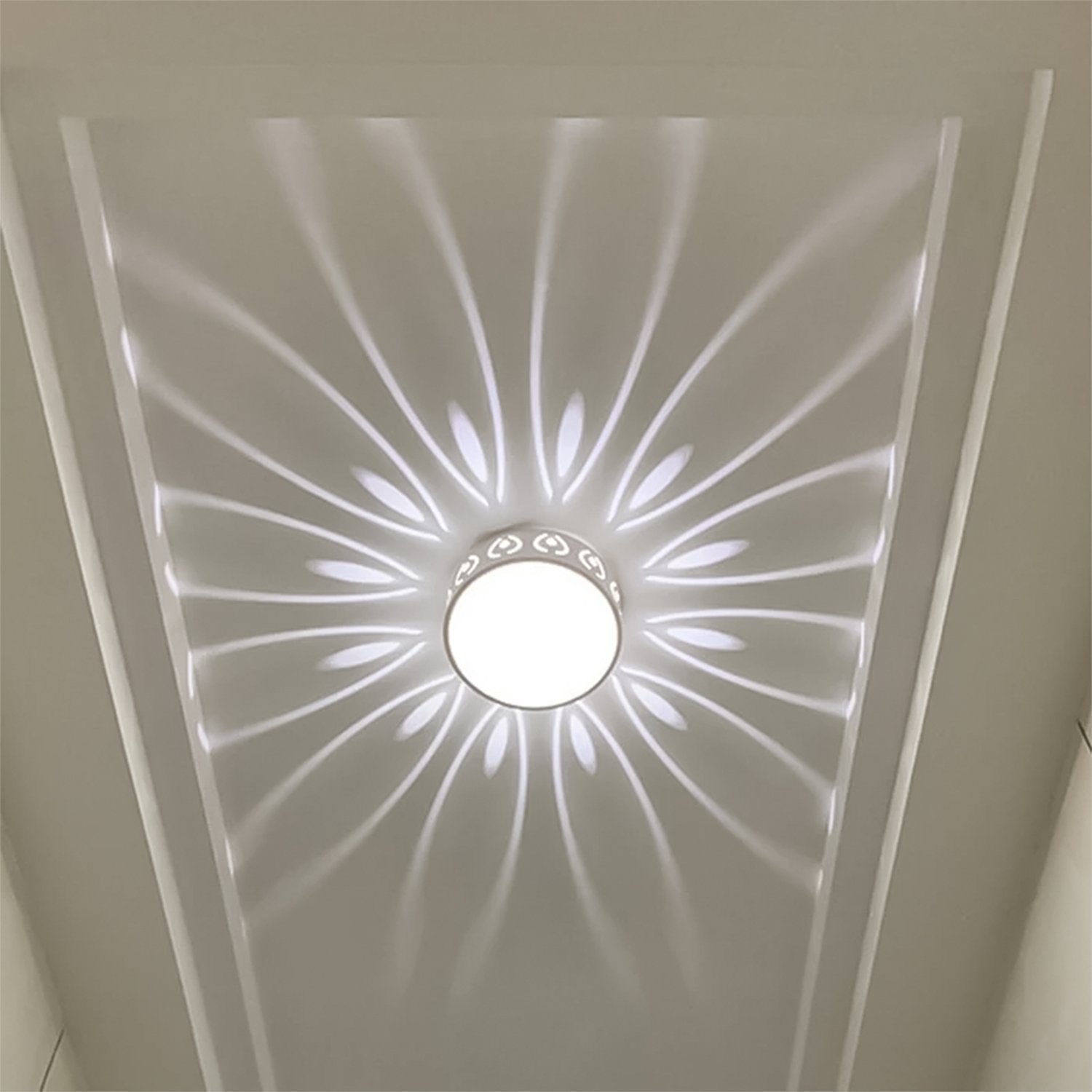 Luminária com Projeção de Sombra, 3w Branco Quente, Lexlight - 8