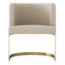 Ver imagem 2 de Kit 2 Poltronas Base Dupla De Metal / Facto Branco