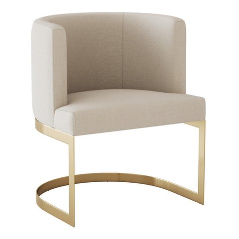 Kit 2 Poltronas Base Dupla De Metal / Facto Branco