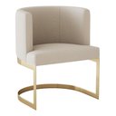 Ver imagem 1 de Kit 2 Poltronas Base Dupla De Metal / Facto Branco