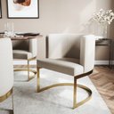 Ver imagem 6 de Kit 2 Poltronas Base Dupla De Metal / Facto Branco