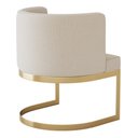 Ver imagem 3 de Kit 2 Poltronas Base Dupla De Metal / Facto Branco