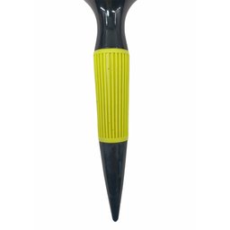 Escova Profissional Cerdas Javali Cabeleireiro Tam.18:Amarelo - 5