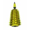 Escova Profissional Cerdas Javali Cabeleireiro Tam.18:Amarelo - 3