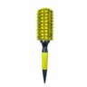Escova Profissional Cerdas Javali Cabeleireiro Tam.18:Amarelo - 1