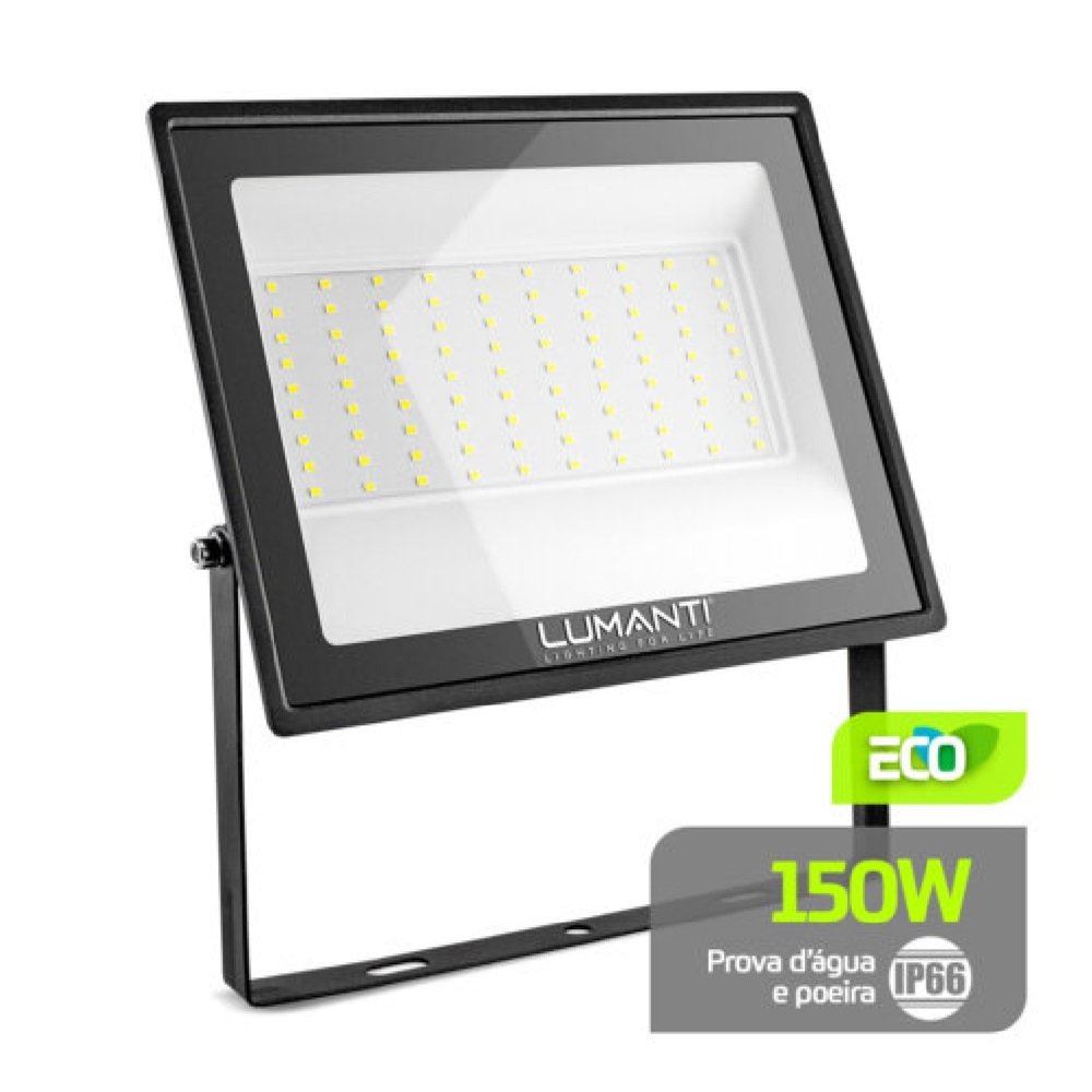 Smarteco Led Refletor Smart Eco Led 150w 5500k Autovolt - Lumanti | MadeiraMadeira