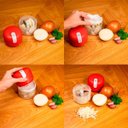 Ver imagem 6 de Mini Processador de Alimentos Elétrico Usb 3 Lâminas 250ml