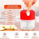 Ver mais imagens de Mini Processador de Alimentos Elétrico Usb 3 Lâminas 250ml