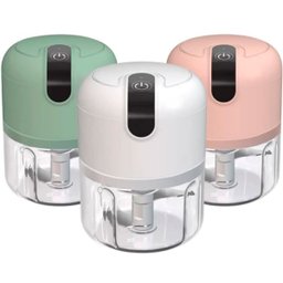 Mini Processador de Alimentos Elétrico Usb 3 Lâminas 250ml - 9