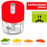 Mini Processador de Alimentos Elétrico Usb 3 Lâminas 250ml - 7