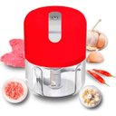 Ver imagem 2 de Mini Processador de Alimentos Elétrico Usb 3 Lâminas 250ml