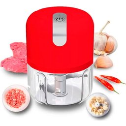 Mini Processador de Alimentos Elétrico Usb 3 Lâminas 250ml - 2