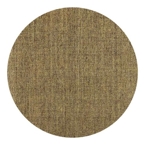 Tapete Sisal Natural 100 Redondo C50 Caramelo