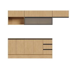 Cozinha Modulada 6 Peças 4 Aéreos 2 Balcões Nara Cabecasa Madeiramadeira - 3