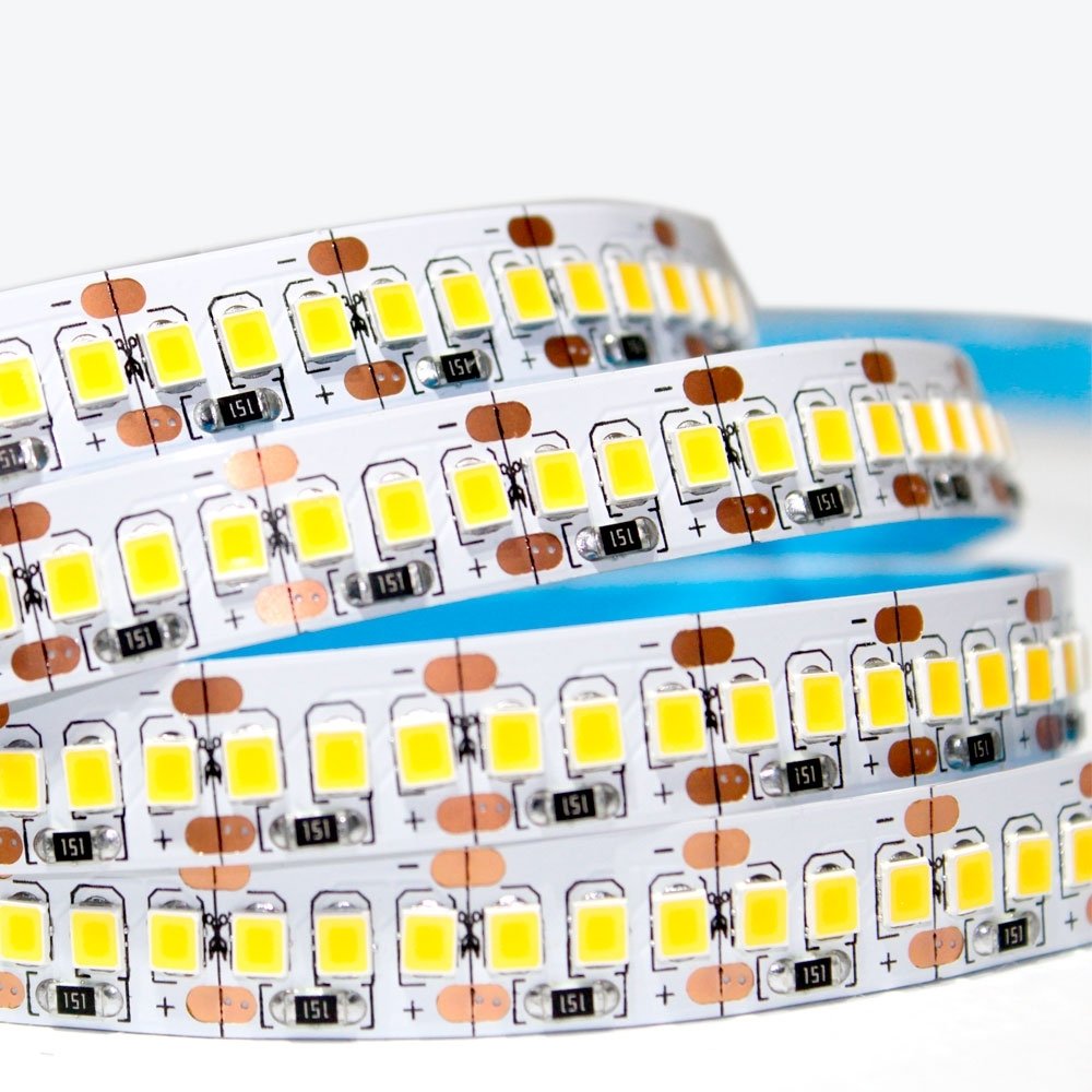 Fita Led 2835 5m 240 Leds por Metro 12v - 6000k - 3