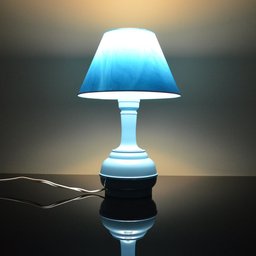 Abajur Infantil Bojudinho Menina Menino Luminária para Quarto de Bebê – Azul Bebê - 4