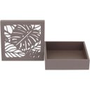 Ver imagem 2 de SURYA CAIXA ORGANIZADORA 7x20x20cm MDF MARROM