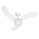 Ver imagem 1 de Ventilador teto New Montana 3 Pas Laqueado BRANCO 127 Volts 130 watts VENTI DELTA