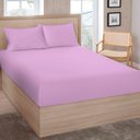 Ver imagem 1 de Lençol Algodão 200 Fios com Elástico King Avulso Lilás