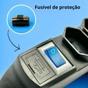 Ver imagem 2 de Filtro de Linha Régua Extensão com 6 Tomadas 2p+t com Cabo 1.5 Mts Preto