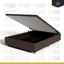 Ver imagem 6 de Cama Box Baú com Colchão de Espuma D33 Pillow Top Comfort Luxo Casal 138 cm