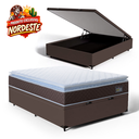 Ver imagem 2 de Cama Box Baú com Colchão de Espuma D33 Pillow Top Comfort Luxo Casal 138 cm