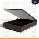 Ver imagem 5 de Cama Box Baú com Colchão de Espuma D33 Pillow Top Comfort Luxo Casal 138cm