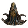 Escultura Bruxa Wicca Triluna Lua Triplice 13 cm em Resina - 3