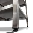 Ver imagem 7 de Mesa Aço Inox Industrial 140x70x90 cm Plano Liso Nortinox