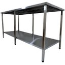 Ver imagem 5 de Mesa Aço Inox Industrial 140x70x90 cm Plano Liso Nortinox
