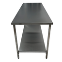 Ver imagem 3 de Mesa Aço Inox Industrial 140x70x90 cm Plano Liso Nortinox