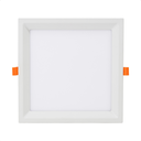 Ver imagem 1 de Kit 10 Painel de Led Quadrado Embutir Recuado 12w Bivolt Taschibra 6500k Frio