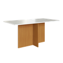 Ver imagem 3 de CONJUNTO DE SALA DE JANTAR PREDILLETA ATENAS 170 CM COM 6 CADEIRAS FREIJÓ/OFF-WHITE ASSENTO PRETO