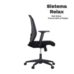 Cadeira de Escritório Diretor Tela Giratória BLM-0283 D - BLUME - 32967 - 4