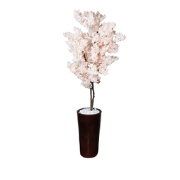 Arvore Artificial Cerejeira Salmão Tronco Natural - 4