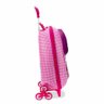 Mochila 3D de Rodinhas Infantil - Masha e o Urso - Masha Sweet - Maxtoy - 3