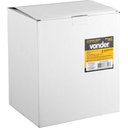 Ver imagem 2 de Lixeira Retangular 3 Litros Inox Branca 6356003002 Vonder