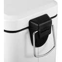 Ver imagem 3 de Lixeira Retangular 3 Litros Inox Branca 6356003002 Vonder