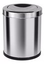 Ver imagem 1 de Cesto De Lixo Em Inox 13 Litros Com Tampa Vai E Vem Home:Inox