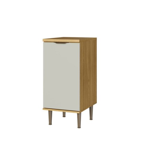 Balcão de Cozinha 40 Cm Copenhague 1 Porta Ipê/sabbia - Decibal